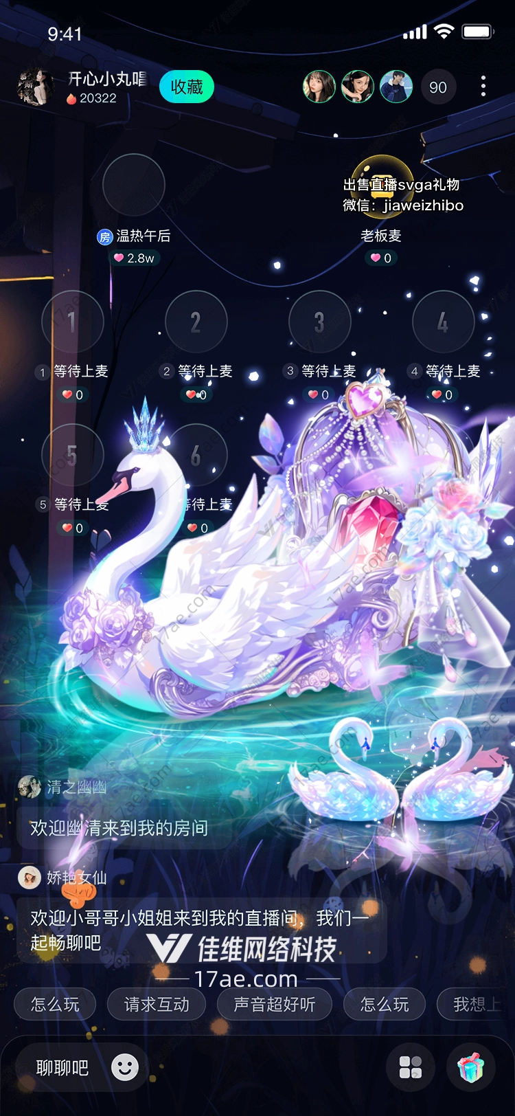 梦幻天鹅湖