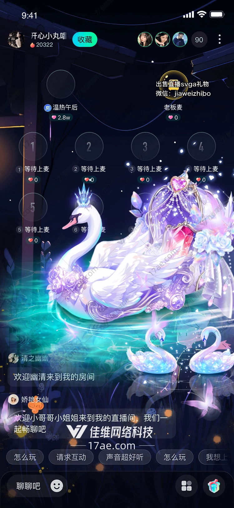 梦幻天鹅湖
