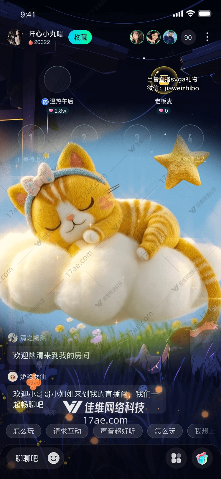 梦幻云中猫 梦幻云中猫