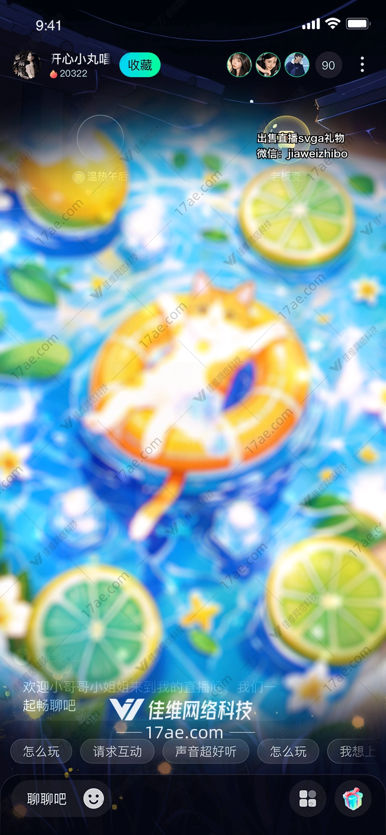 夏日柠檬猫图 夏日柠檬猫图