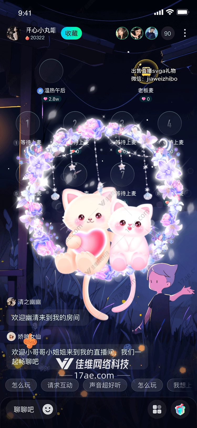 梦幻猫咪