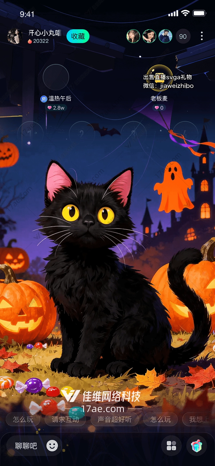 万圣夜的神秘黑猫一场魔法与童真的奇妙邂逅