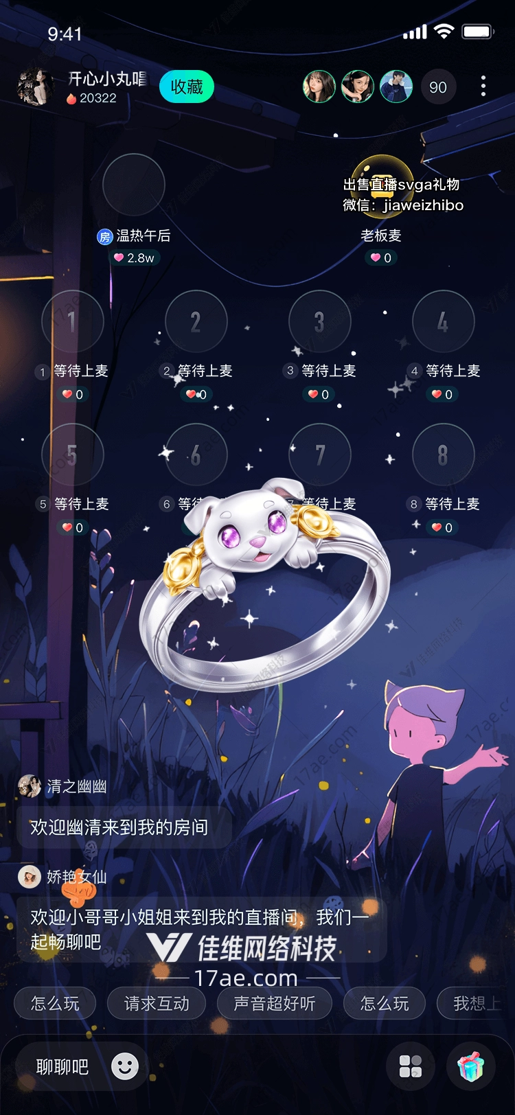 梦幻之环守护与祝福的象征